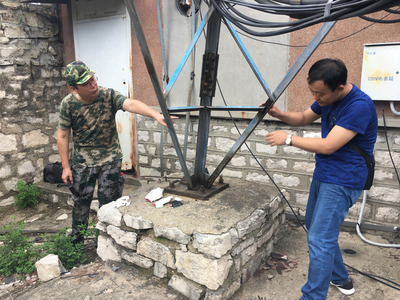 濟南市全力防御臺風“煙花” 人防工程停業(yè)停電 通信設備維修保障先行